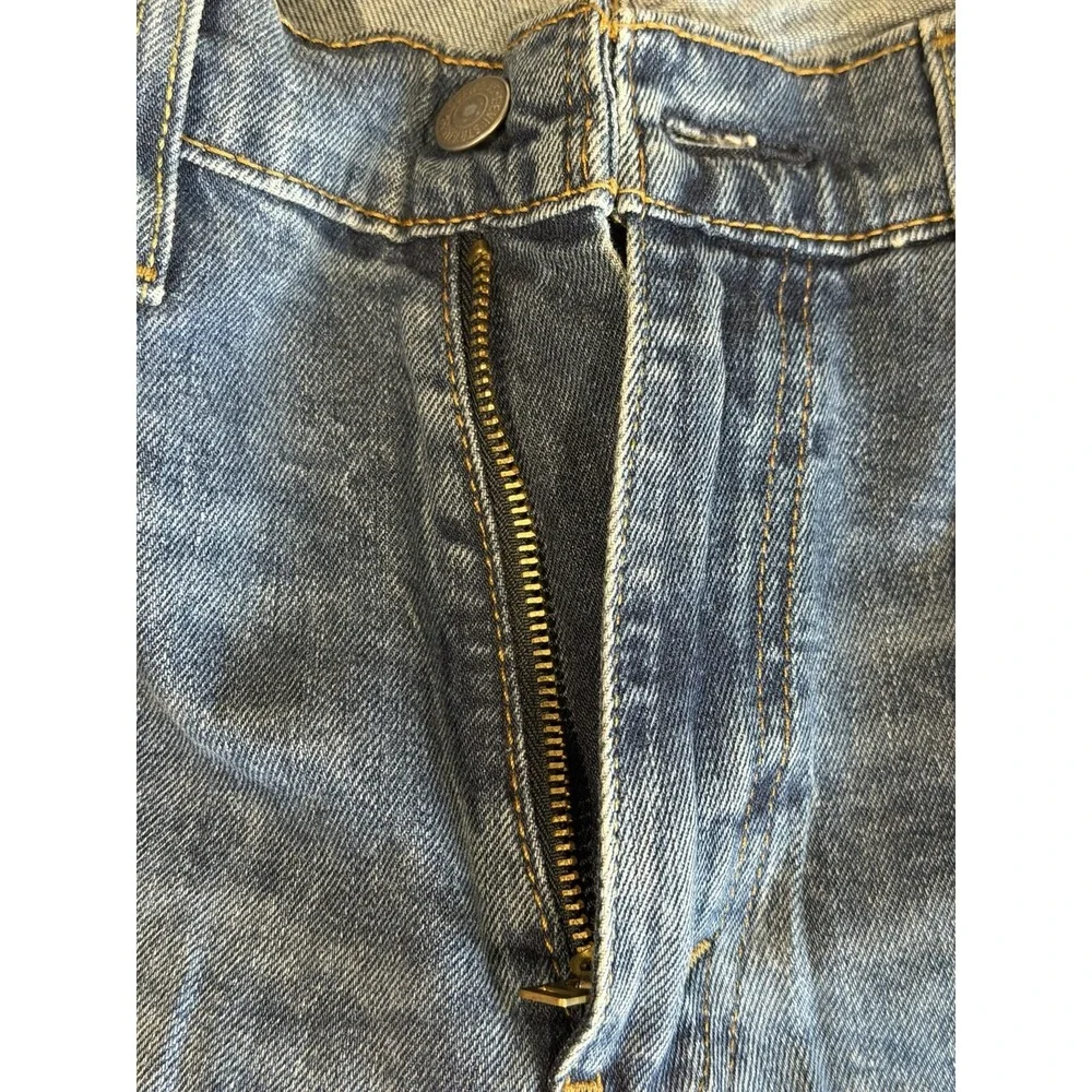 Levis 541 Mens Blue Jeans Size 32X34‎ Medium Wash Actual 33X32 Stretch